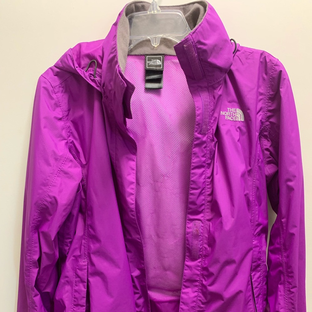 North Face Rain Jacket (purple)